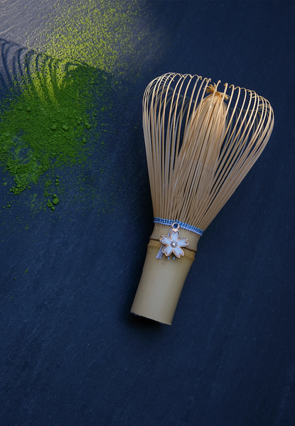 Chasen Matcha Whisk – Leaves and Flowers