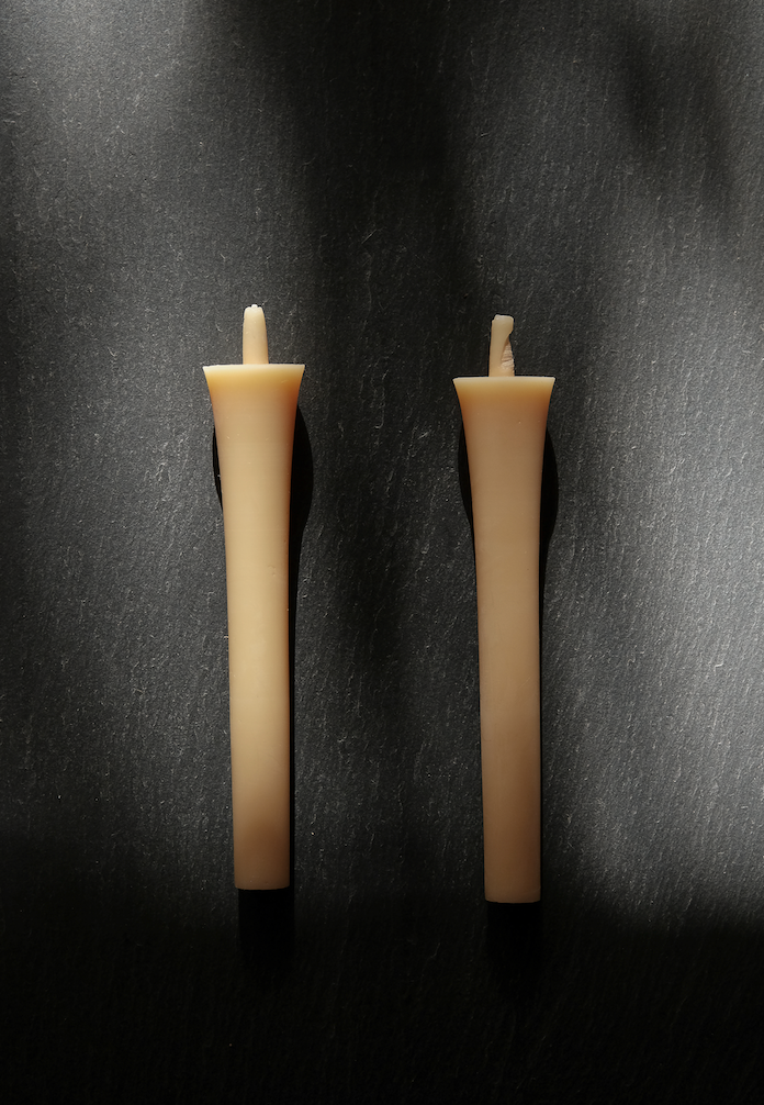 Kome-No-Megumi Candle Set, 2 pieces
